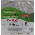 thumbnail image 2 of Magic Cover Vinyl 72" x 54" Medium-Weight Clear Covering, 1 Each, 2 of 4