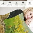 thumbnail image 3 of PRATYUS Geese Throw Blanket, Canadian Goose and Chicks in Grass Spring Summer Wildlife Nature Scenic Picture, Flannel Accent Piece Soft Couch Cover for Adults 60x80in, 3 of 6