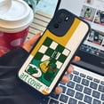 thumbnail image 4 of Eleva el estilo de tu teléfono con la divertida funda plateada mate de doble capa con estampado de dibujos animados: ¡perfecta para iPhone 15 Pro Max 14 13 12 Pro 11!, 4 of 4