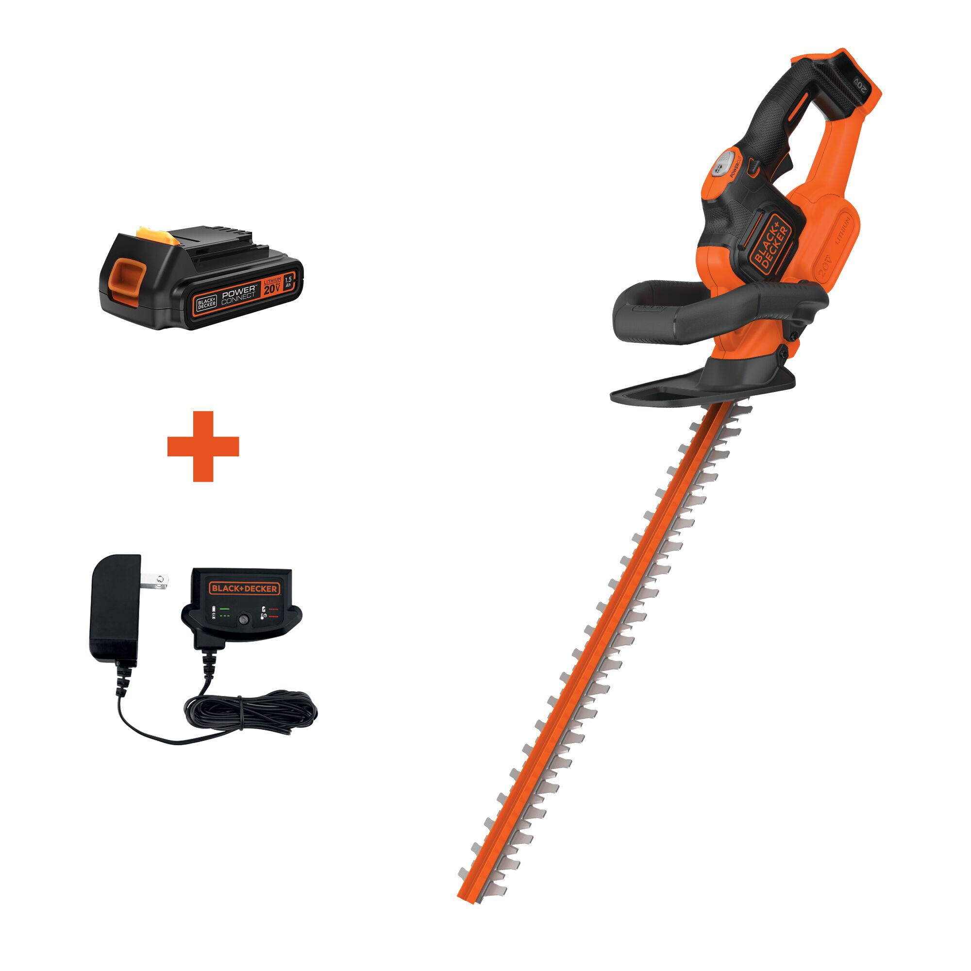 BLACK DECKER 20V MAX Lithium 22 In. Powercut Hedge Trimmer