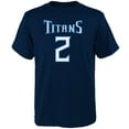 thumbnail image 2 of Youth Julio Jones Navy Tennessee Titans Mainliner Player Name & Number T-Shirt, 2 of 3