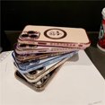 thumbnail image 3 of For iPhone 15 Pro Max Luxury Magsafe Magnetic Flowers Plating Frame Phone Case For iPhone 11 12 13 14 Plus Soft Protective Cover YXQ, 3 of 7