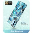 thumbnail image 4 of i-Blason Cosmo Series Case for iPhone 12 Mini (2020 Release), Slim Full-Body Stylish Protective iPhone 12 Mini Case with Built-in Screen Protector, Ocean, 5.4", 4 of 6