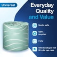 thumbnail image 3 of Septic Safe Toilet Paper, White, 2-Ply  Recycled, , T24 Compatible 96 Rolls x 500 Sheets (TM1616S), 3 of 6