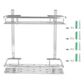 thumbnail image 2 of Bathroom Shelf, Shower Caddy Rust-Proof Screw Installation Shower Rack Shower Shelf Storage  for Bathroom, 2 of 8