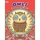 Dover Publications-Owls Livre à Colorier – image 1 sur 2