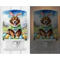 thumbnail image 2 of Tibetan Mastiff Easter Egg Hunt Ceramic Night Light 4 in x 6 in, 2 of 3