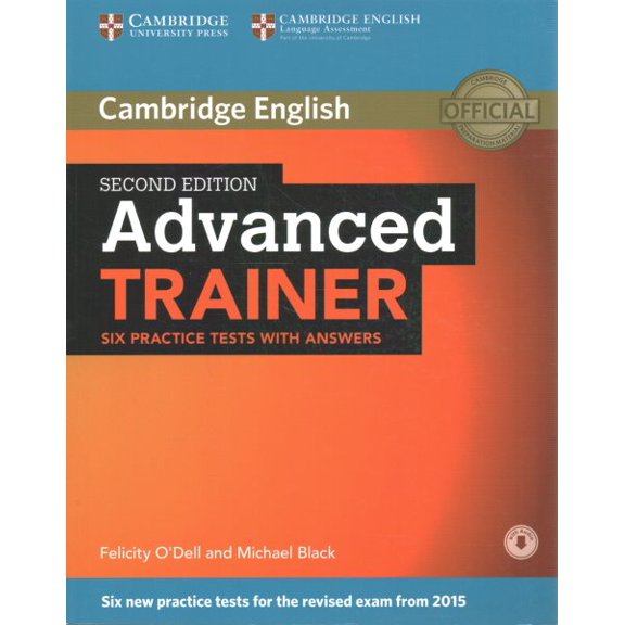Pre-Owned Trainer Advanced Trainer, Six Practice Tests with Answers with Audio, (Paperback)