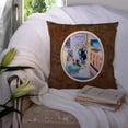 thumbnail image 3 of Carolines Treasures 7255PW1414 Schnauzer Fabric Decorative Pillow  14Hx14W multicolor, 3 of 4