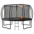 thumbnail image 1 of COOLSHT Trampolín Para Niños 10 Pies Con Canasta De Basket, 1 of 9
