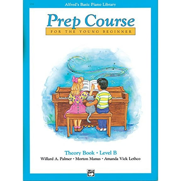 Pre-Owned Alfred's Basic Piano Prep Course Theory, Bk B: For the Young Beginner (Alfred's Basic Piano Library) Paperback