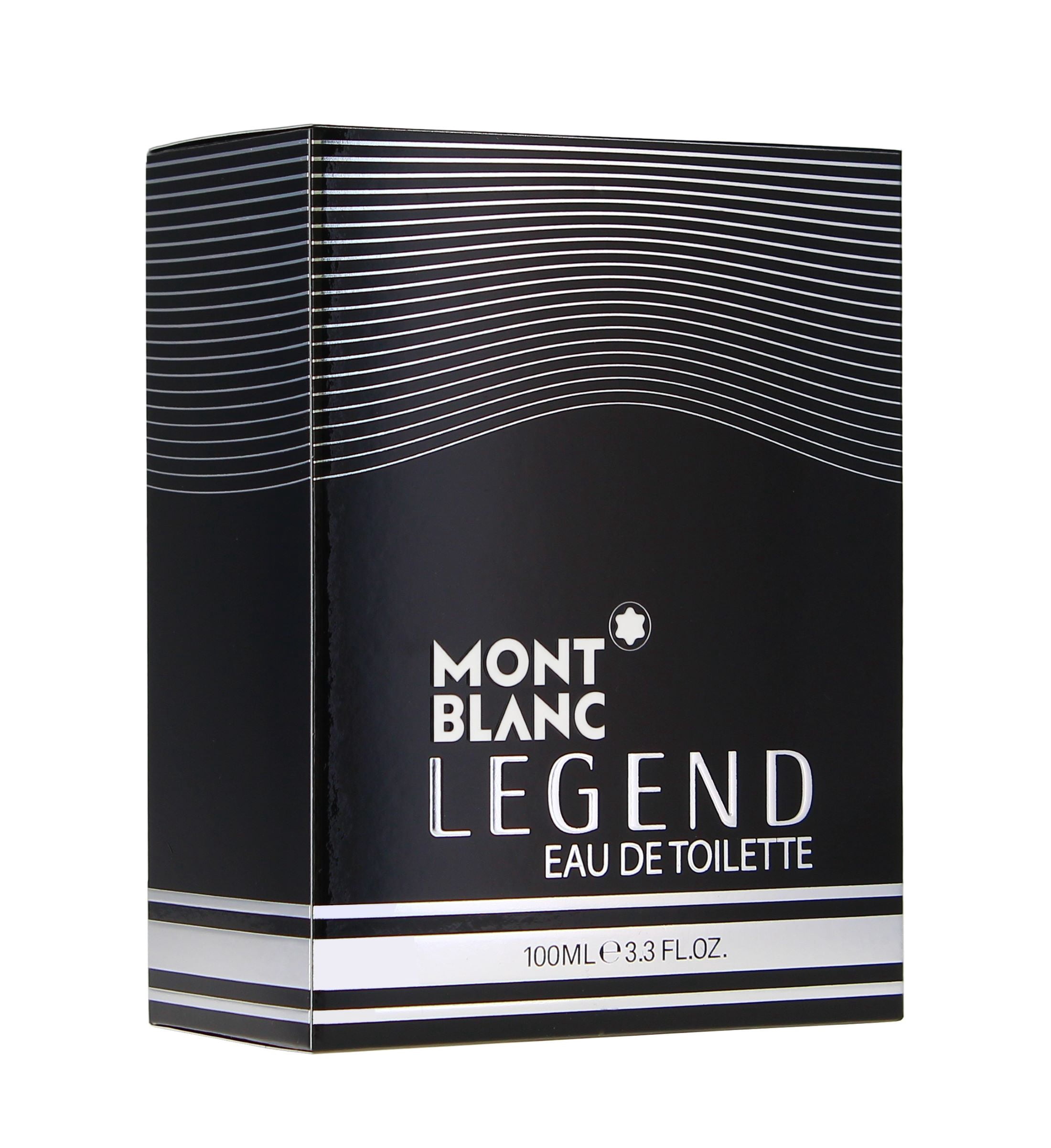 Mont Blanc Legend Eau De Toilette 3.3 fl oz Spray Bottle for Men