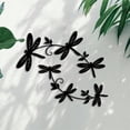 thumbnail image 5 of HELLOYOUNG 2-Piece Dragonfly Metal Wall Art Set, Elegant Iron Garden Sculptures for Indoor Outdoor Yard Patio Balcony Home Decor, Housewarming Birthday Halloween Christmas New Year Gift for Women, 5 of 6