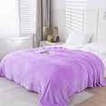 thumbnail image 2 of Sentmoon Coolings Throw Blanket Lightweight Blanket Soft Fleece Blanket Warm Throw Cozy Solid Bed Cover Plush Sofa Rug Lightweight Layer for Couch Bedding Relaxation and All Season Comfort, 2 of 7