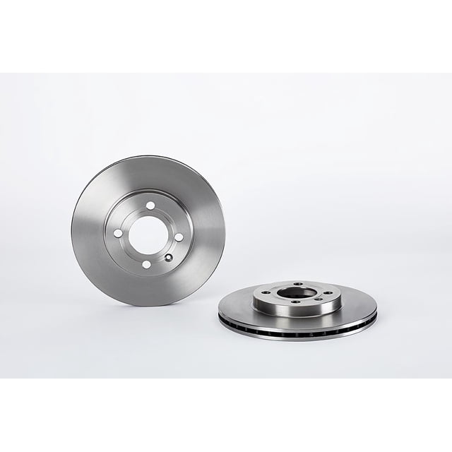 Par de DISCOS VENTILADOS JETTA 1993 VOLKSWAGEN 2.0L L4 Delanteros BREMBO .