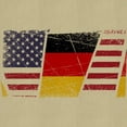thumbnail image 2 of CafePress - Kinda American Kinda German Dua - Canvas Lunch Bag with Strap Handle, 2 of 2