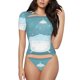 thumbnail image 1 of Fotbe Bathtub with Soap Bubbles Body de Mujer con Cuello Redondo y Mangas Cortas, Sin Mangas Ajustado, Suave, Cómodo y Básico-X-Large, 1 of 7