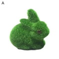 thumbnail image 2 of Zeus Desktop Ornament Realistic Looking Eye-catching Plastic Novelty Easter Bunny Statue Desktop Decor for Home, 2 of 7