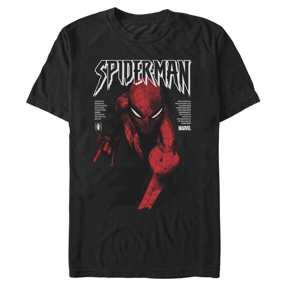 Mens Marvel: Spider-Man Classic Painting T Shirt