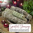 thumbnail image 7 of NY Spice Shop 4 Inch Rosemary and White Sage Bundle - 5 Pack - Sage Smudge Stick - Sage Sticks – Insence, 7 of 7