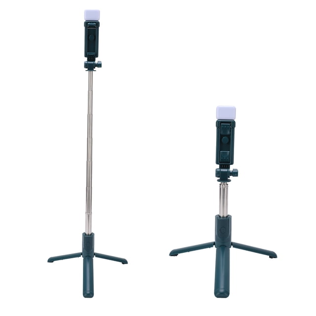 Trípode Selfie Stick ANGGREK con Mando a Distancia Trípode Extensible con Luz de Relleno