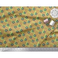 thumbnail image 2 of Soimoi Green Cotton Voile Fabric Liberia Country Flag Decor Fabric Printed Yard 56 Inch Wide, 2 of 3