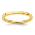thumbnail image 5 of Auriga Fine Jewelry 925 Sterling Silver Gold-plated Polished Ring for Women Size- 10, 5 of 6