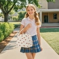 thumbnail image 4 of Inosoo Tote Lunch Bags, Lunch Box for Ladies & Women – Perfect for School or Work, Red Cherry, 4 of 13