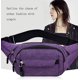thumbnail image 5 of Riñonera deportiva impermeable, riñonera deportiva de gran capacidad para viajes al aire libre (púrpura) JM, 5 of 5