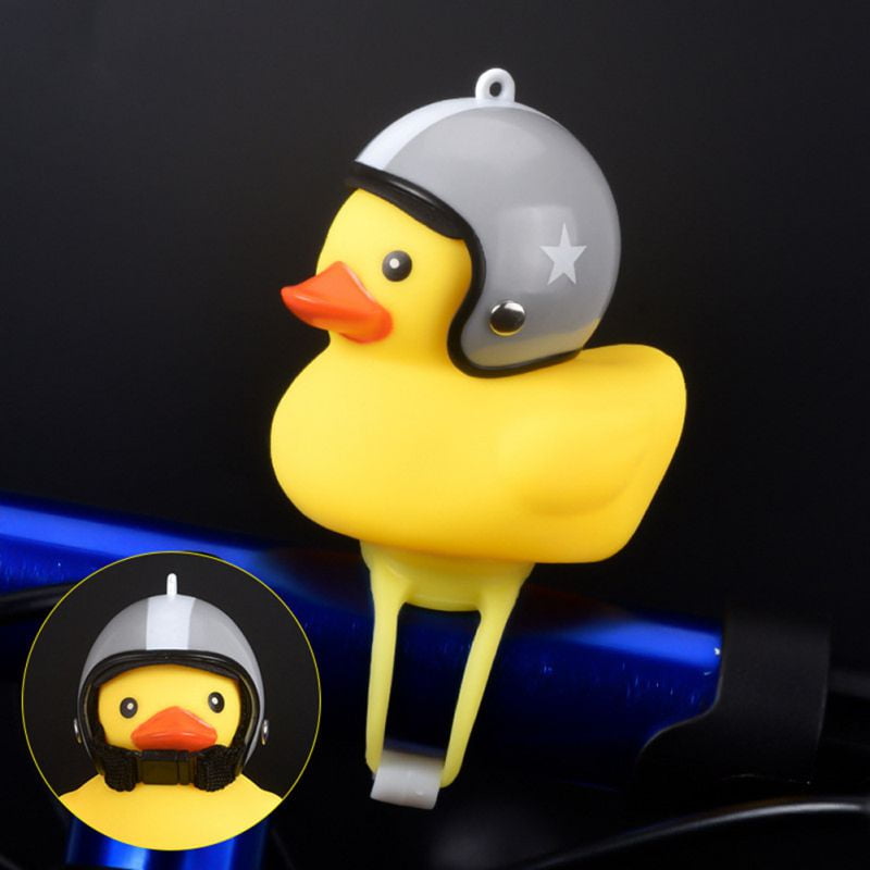 Cartoon Duck Head Light Shining Duck Bicycle Bells Handlebar Bicycle Accessories