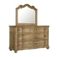 thumbnail image 7 of Weston Hills Dresser Mirror in Brown Finish by Pulaski Furniture, 7 of 7