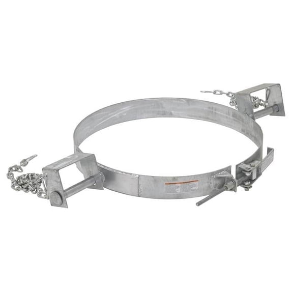 Vestil Manufacturing TDR-55-G 55 gal Galvanized Tilting Drum Ring