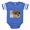 Royal Blue, variant on CafePress - FIN Otterhound Portrait - Cute Infant Baby Football Bodysuit