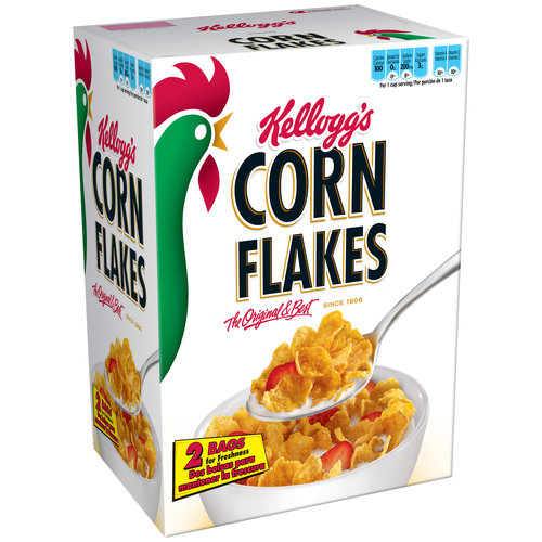 Kellogg's Corn Flakes Cereal Value Pack, 36 Ounce (2 Bag Box) - Walmart.com