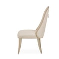 thumbnail image 3 of Michael Amini Villa Cherie Wood & Fabric Dining Side Chair - Caramel (Set of 2), 3 of 12