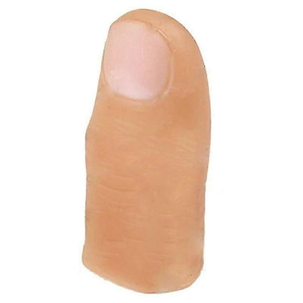 5Pcs /Set Simulation Finger Sleeve Fake Thumb Tip Finger Magic Prank Trick Prop Toys Finger Trick Props Toy Funny Prank Party Supply jn