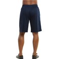 thumbnail image 3 of Couver Men's Athletic Shorts, Workout Gym Shorts, Navy, 1 Count, 1 Pack, 3 of 4