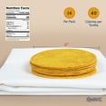 thumbnail image 6 of Alondras low carb corn tortilla Curcuma made from turmeric, chia seeds, 40 calories each, Gluten Free|14 Count(Pack of 6), 6 of 7