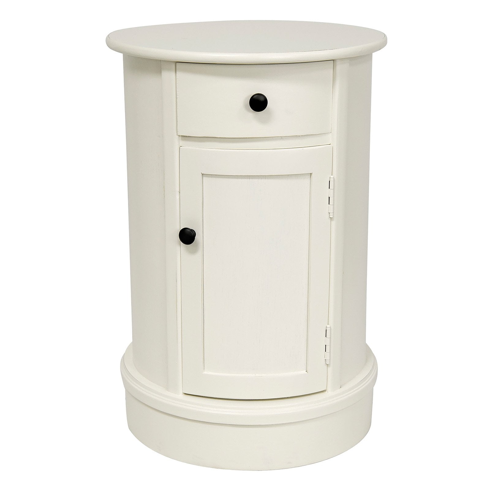 Oriental Furniture 26" Classic Oval Design Nightstand