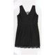 thumbnail image 2 of bar III Vestido ajustado con ribete de encaje para mujer, negro, 14, 2 of 2