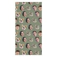 thumbnail image 3 of Lofaris Custom Pet Family Head Photo Beach Towel For Summer, 3 of 6