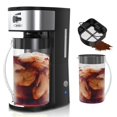 thumbnail image 1 of SUNVIVI Iced Tea Maker with 3-Quart Pitcher, Iced Coffee Brewing Maker for Ground Coffee, Tea Bags, Loose Leaf Tea, 7 Cups Coffee Machines for Home,, 1 of 6