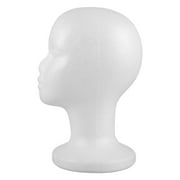 GAXIRE Mask Display Head for Wigs in White Foam 1Pack for Home Salon Use