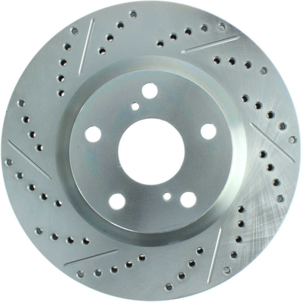 Stoptech Select Sport Drilled & Slotted Brake Rotor; Front Right - 227.44146R Fits select: 2006-2018 TOYOTA RAV4, 2007-2017 TOYOTA CAMRY