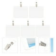 thumbnail image 4 of Shisuyan Porte-Cartes de Visite Protection Sécurisée Claire 5 Ensembles, 4 of 8