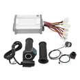 thumbnail image 3 of NFTIGB 48V 1000W Brushed Motor Controller Set with Twist Throttle Handle Keys Front Lamp Switch, E-Bike Conversion Kit for Electric Bicycle Scooters (9.05 x 6.69 x 3.93 inches / 23 x 17 x 10 cm), 3 of 9