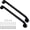 Black, variant on Shower Grab Bar, 2 Pack 12 Inch Gray Bathroom Grab Bar, 1.25" Diameter 304 Stainless Steel Anti-Slip Grab Bars for Bathtubs and Showers, Handicap Shower Grab Bar for Seniors Elderly