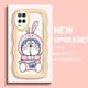 thumbnail image 1 of Funda para teléfono OPPO A55 4G A54 2021 4G funda HP lindo dibujos animados Doraemon HP colorido estuche de cámara transparente borde onda casos suave transparente transparente cubierta trasera, 1 of 3