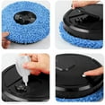thumbnail image 5 of Robot Mop with Self-Emptying Base, 60min Cleaning, 360° Full-Surround Wipe Smart Robot Vacuum Cleaner Sweeping Mopping Smart Mop with Humidifying Function, Wet and Dry Available, 5 of 15