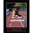 thumbnail image 3 of Frontline 20x24 Black Modern Framed Museum Art Print Titled - Goals - Track Hurdle, 3 of 5